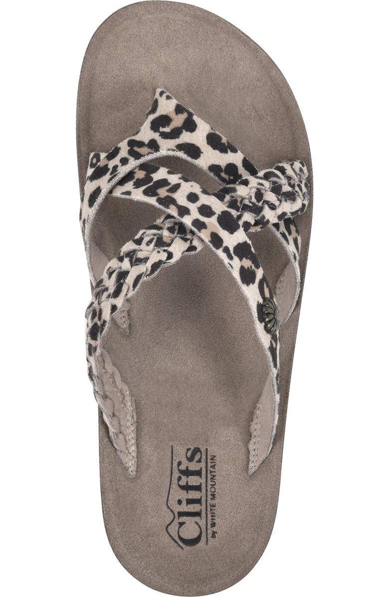 CLIFFS BY WHITE MOUNTAIN Bongo Flat Sandal, Alternate, color,