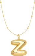 Emma Rae Bubble Initial Necklace
