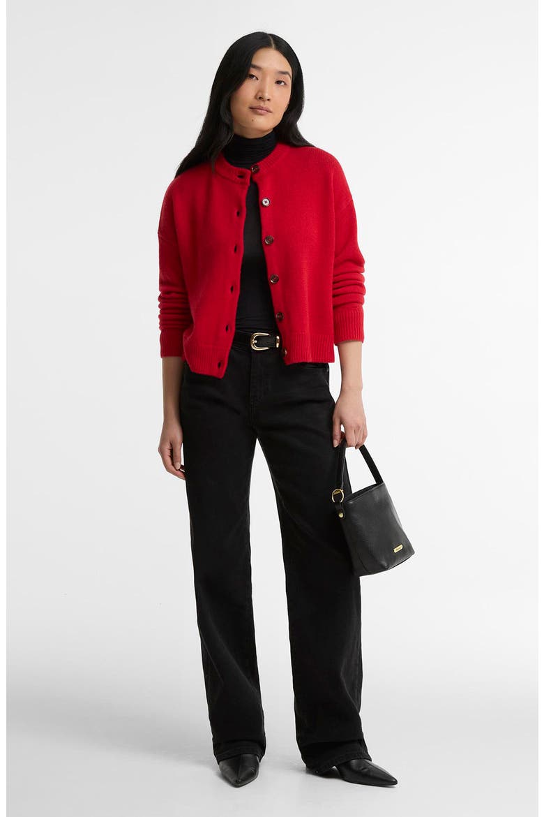 Woodhouse Cardigan, Alternate, color, CRIMSON