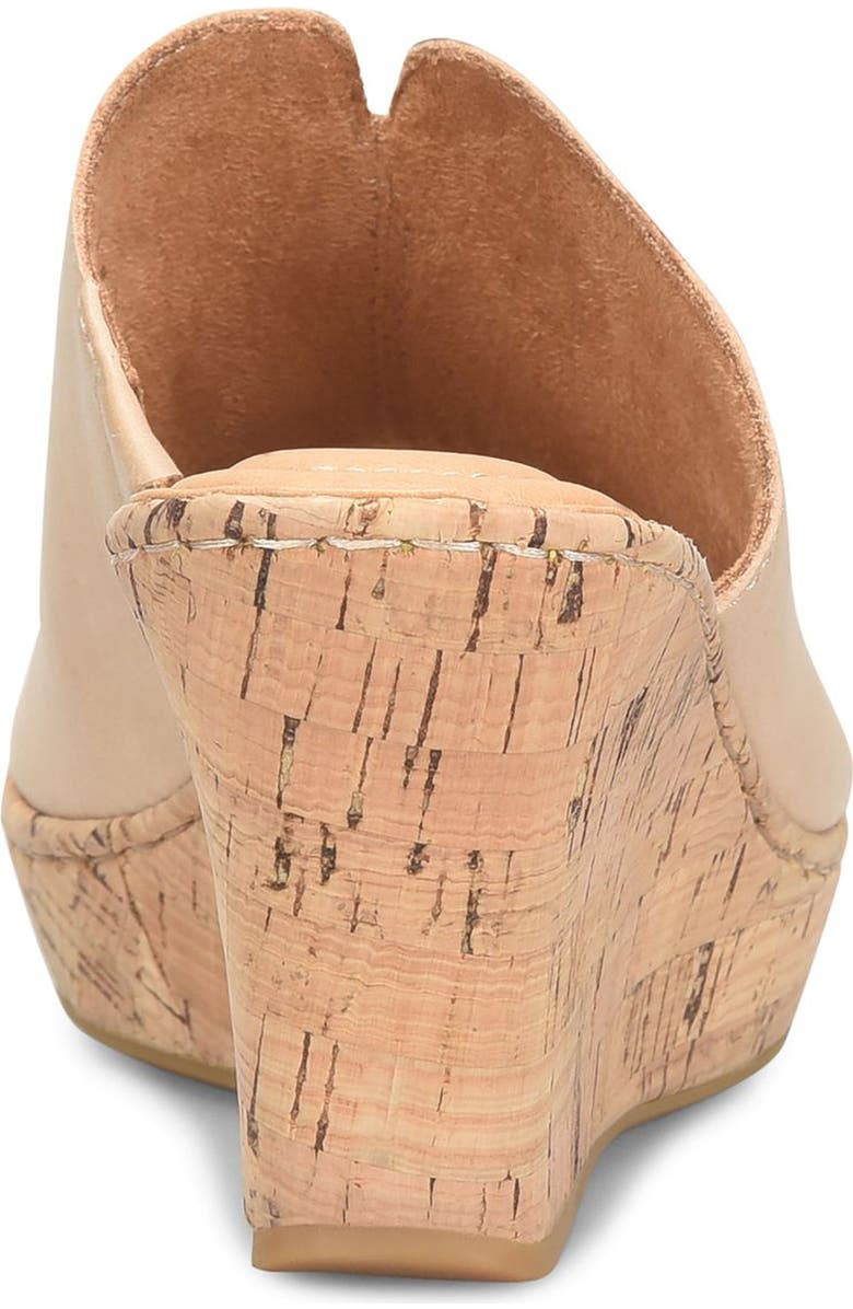 Børn Arie Platform Wedge Sandal, Alternate, color, Natural