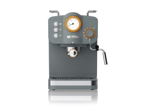 Swan Nordic Pump Espresso Coffee Machine In Gray
