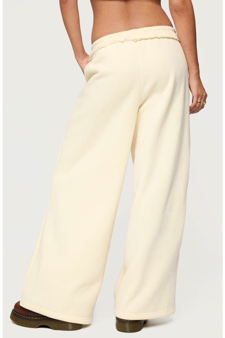 Kori Oversize Baggy Sweatpants, Alternate, color, YELLOW