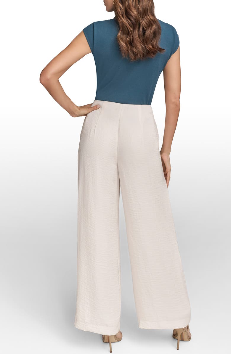 Donna Karan New York Wide Leg Pants, Alternate, color, Cream