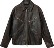 AllSaints Starday Leather Jacket