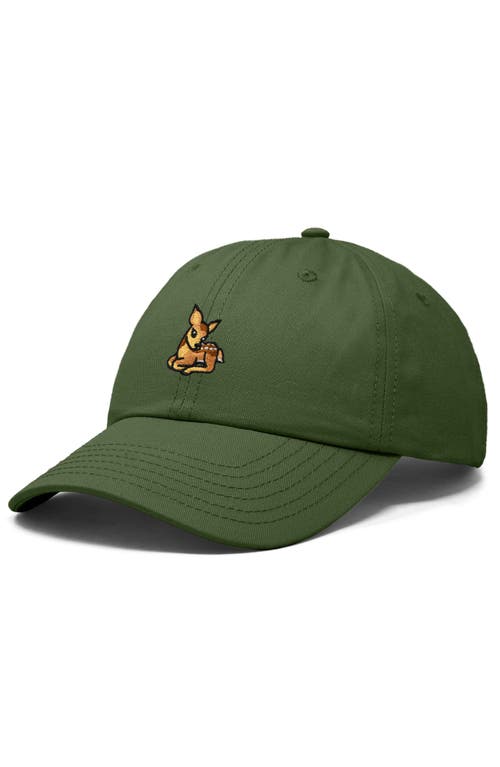 DALIX DALIX FAWN EMBROIDERED OUTDOOR CAP 
