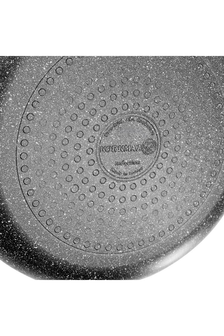 Galaksi Non Stick 9.5 Inch 5 Liter Casserole with Lid, Alternate, color, Black