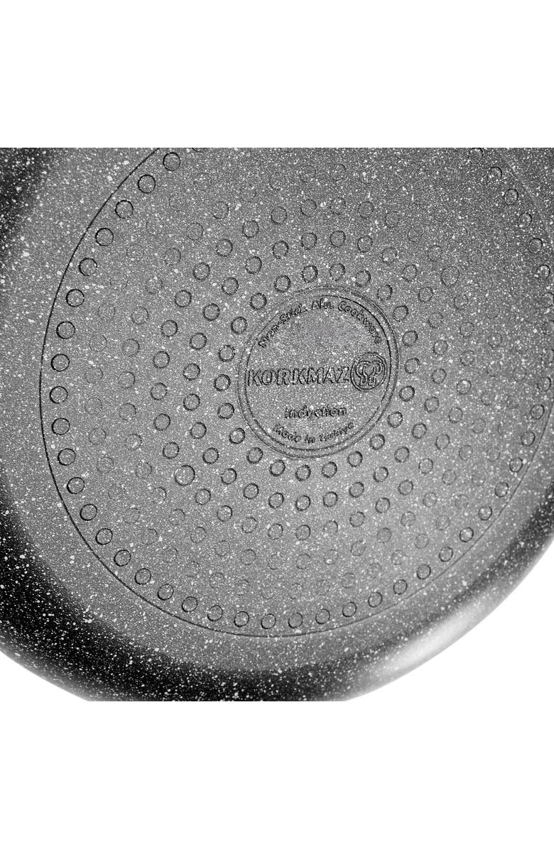 Korkmaz Galaksi Non Stick 9.5 Inch 5 Liter Casserole with Lid, Alternate, color, Black