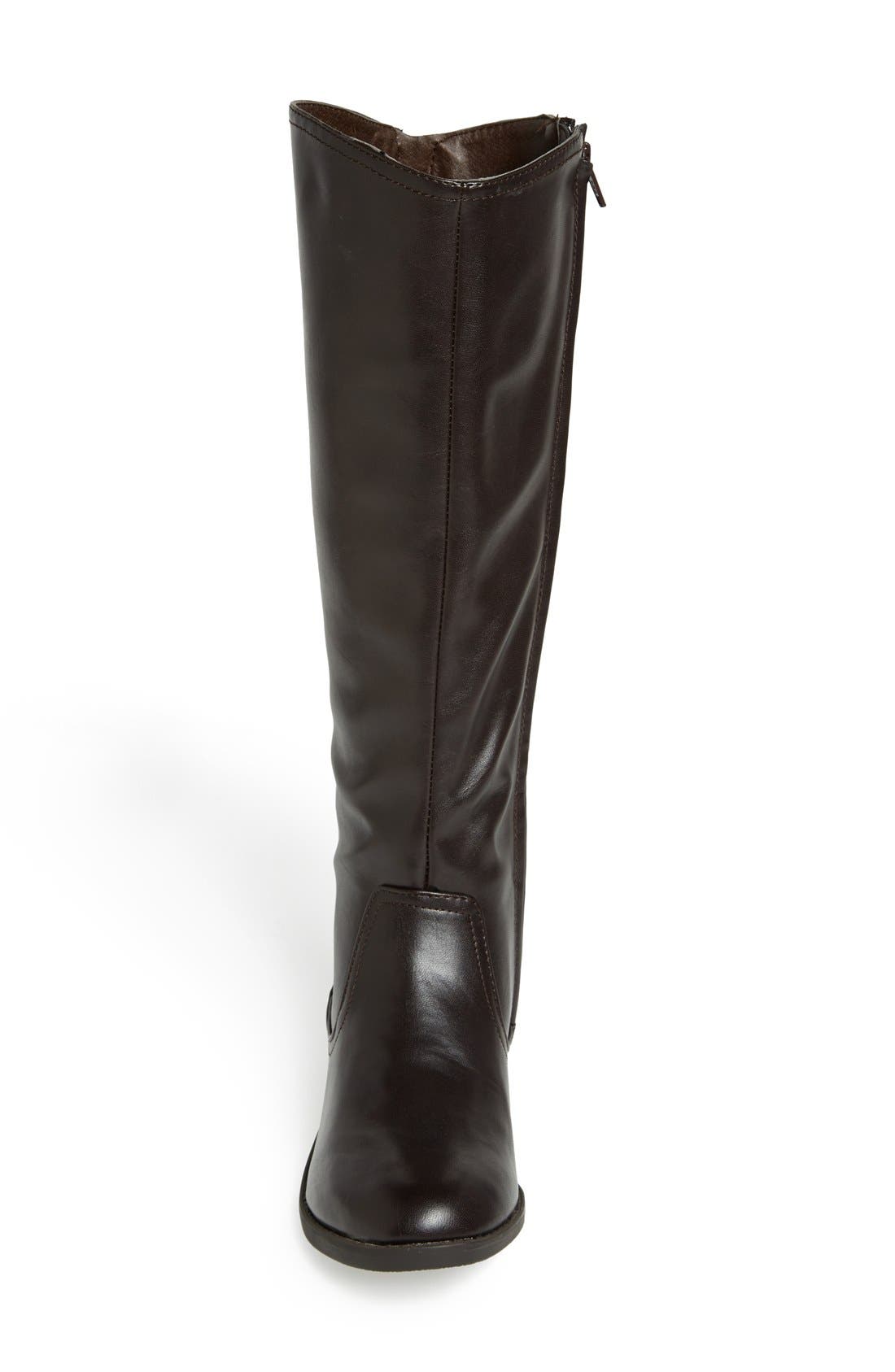 'Hildie' Riding Boot, Alternate, color, BROWN