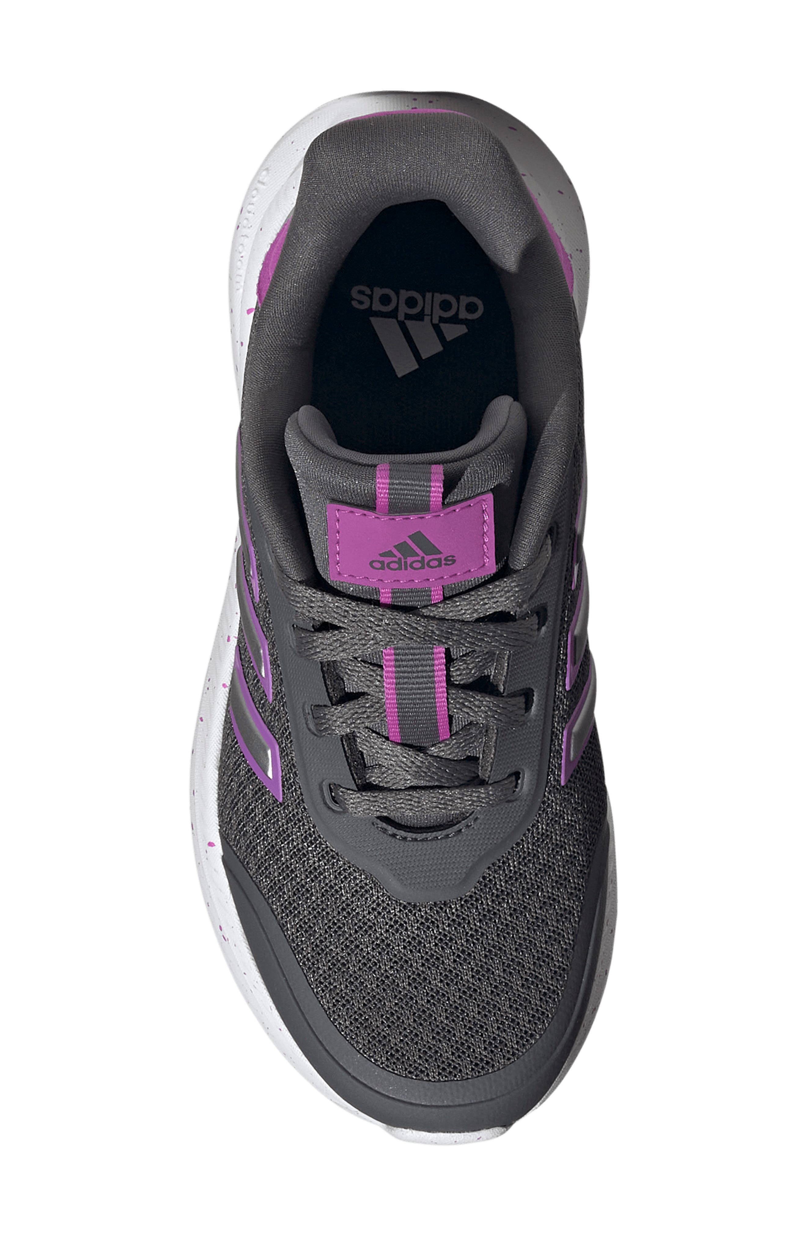 adidas x PLRPATH Kids' Running Shoe, Alternate, color, Grey / Purple Burst/ Iron Met.