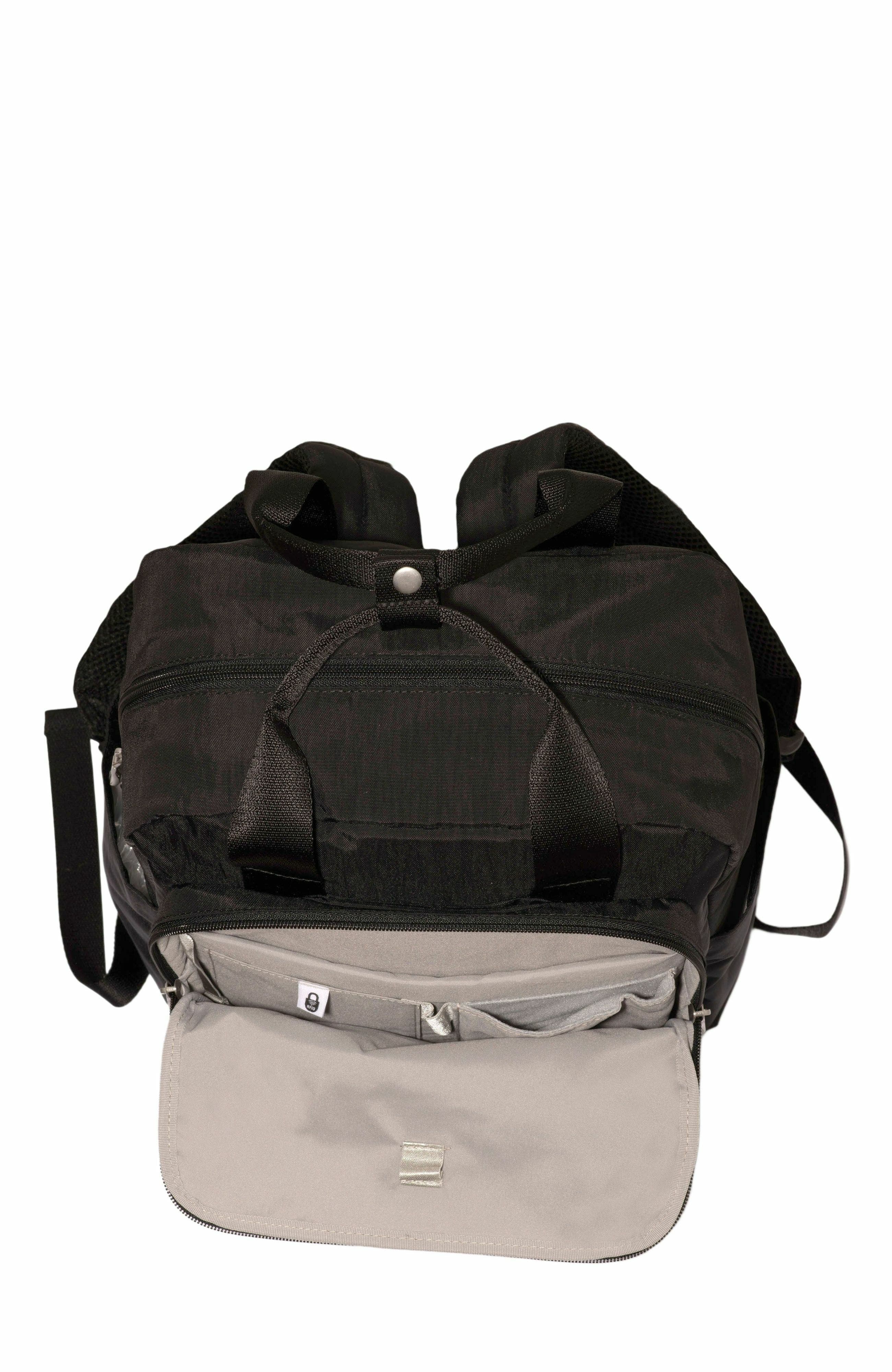 BAGGALLINI Commuter Laptop Backpack, Alternate, color, Black