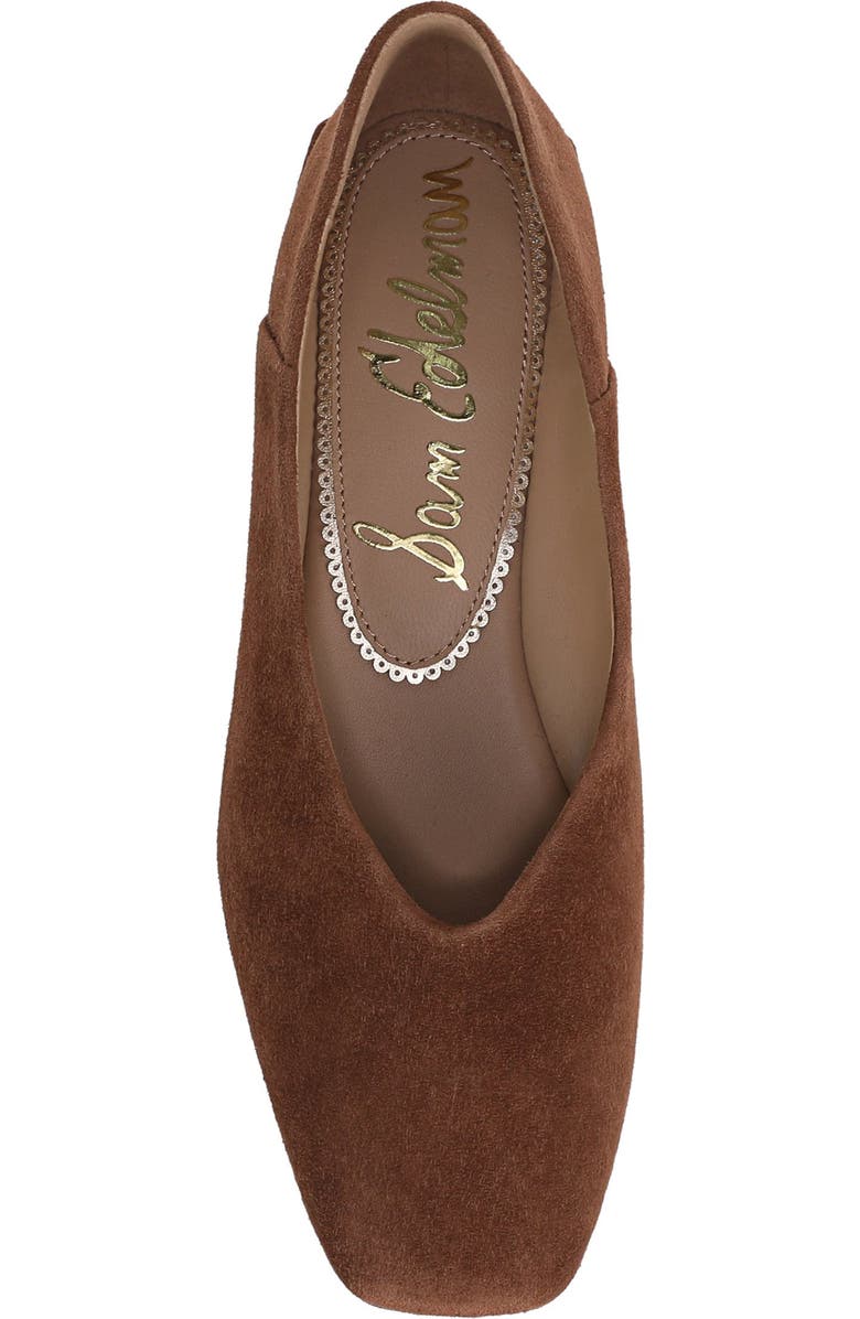 Sam Edelman Kasey Square Toe Pump, Alternate, color, Dark Terra Toffee