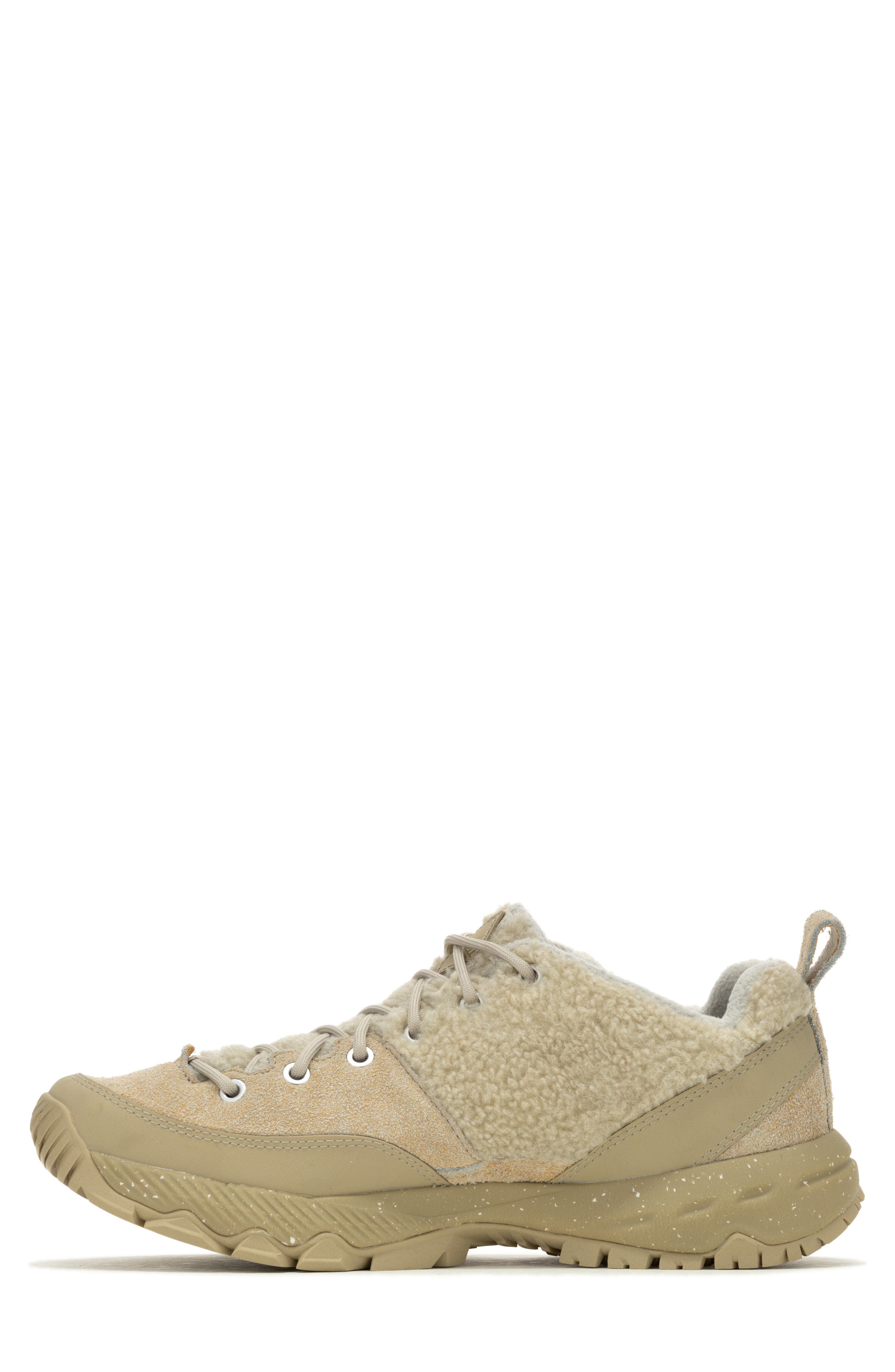 MQM Ace 1TRL Fleece Lined Sneaker, Alternate, color, KHAKI/ OYSTER
