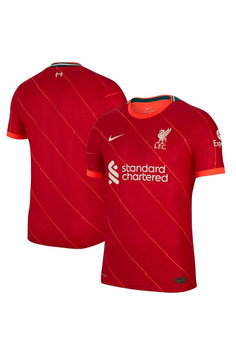 Men's Nike Red Liverpool 2021/22 Home Vapor Match Authentic Jersey