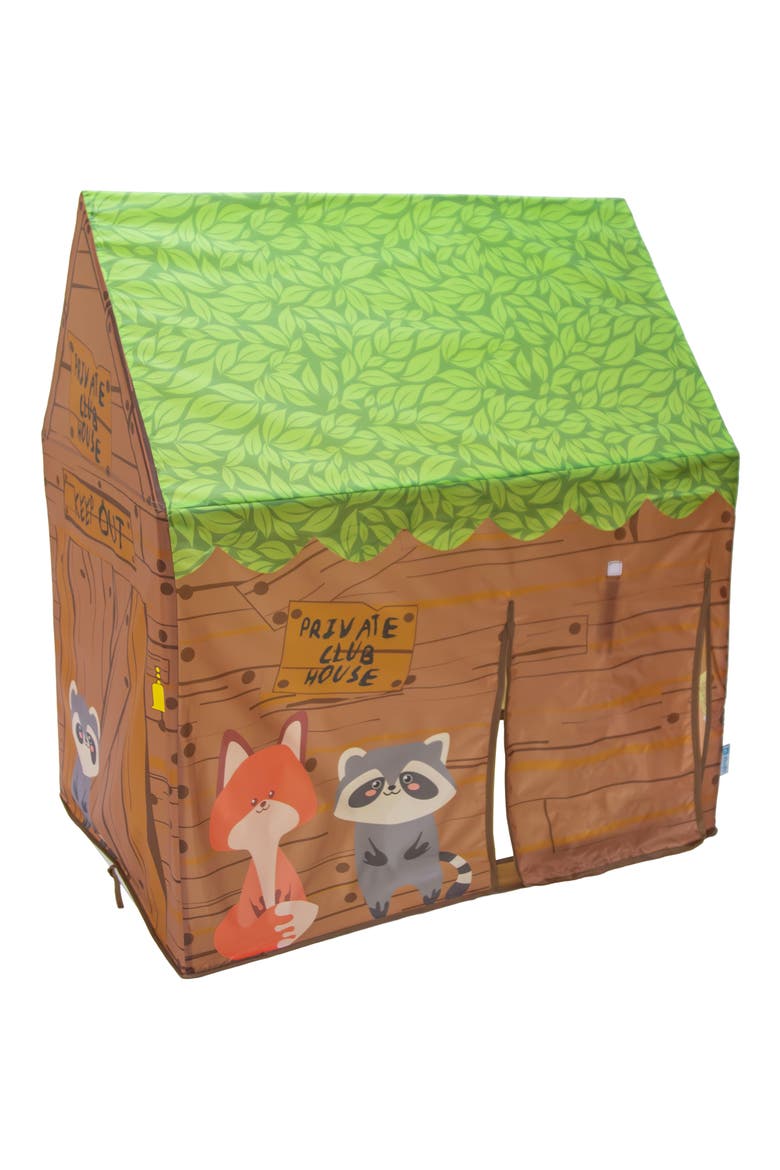 Lil Clubhouse Play Tent, Alternate, color, BROWN