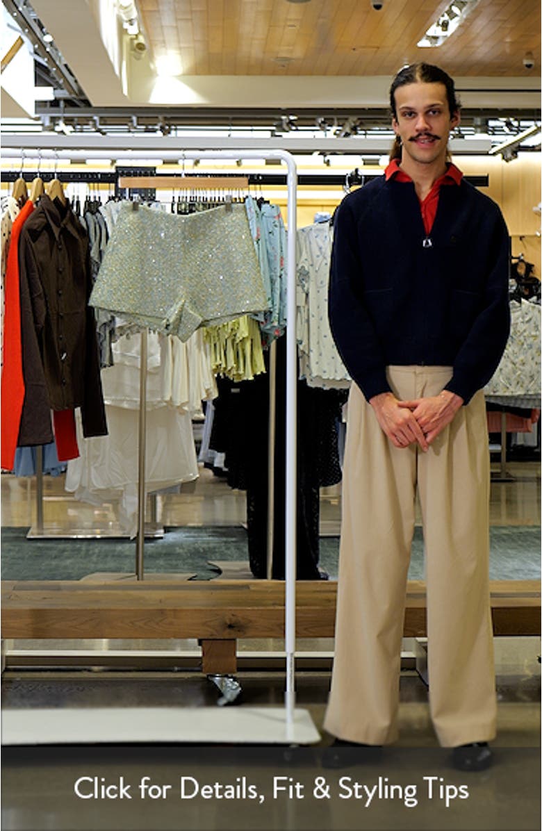 High Waist Tweed Shorts, sales video thumbnail