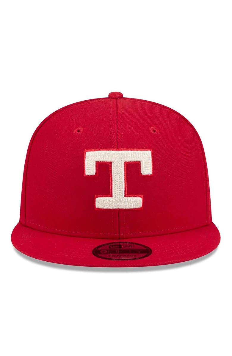 New Era Men's New Era Red Texas Rangers 2026 City Connect 9FIFTY Snapback Hat, Alternate, color, Red