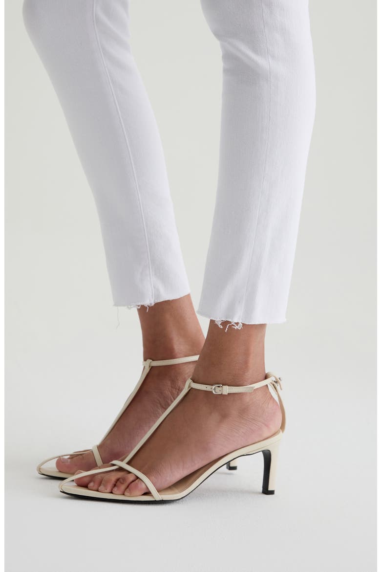 Farrah Ankle Skinny Jeans, Alternate, color, WHITE