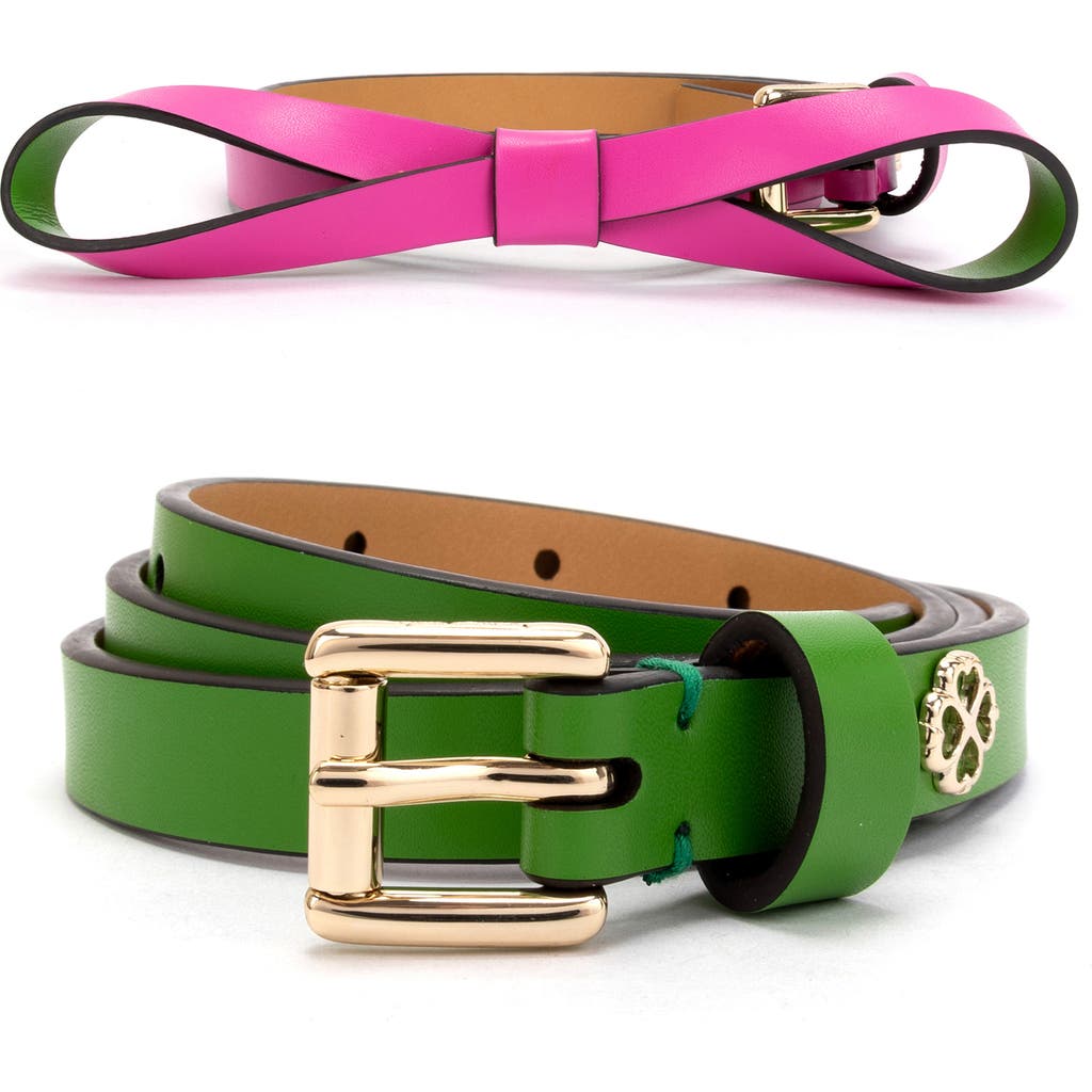 KATE SPADE KATE SPADE NEW YORK 2-PACK BASIC AND BOW BELTS