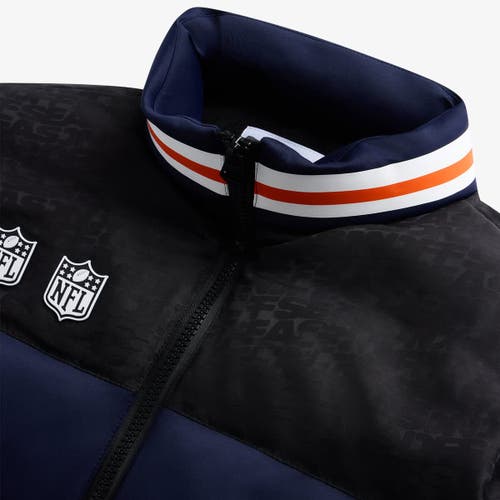 Off Season Unisex Navy Chicago Bears Team Puffer Jacket In Blue