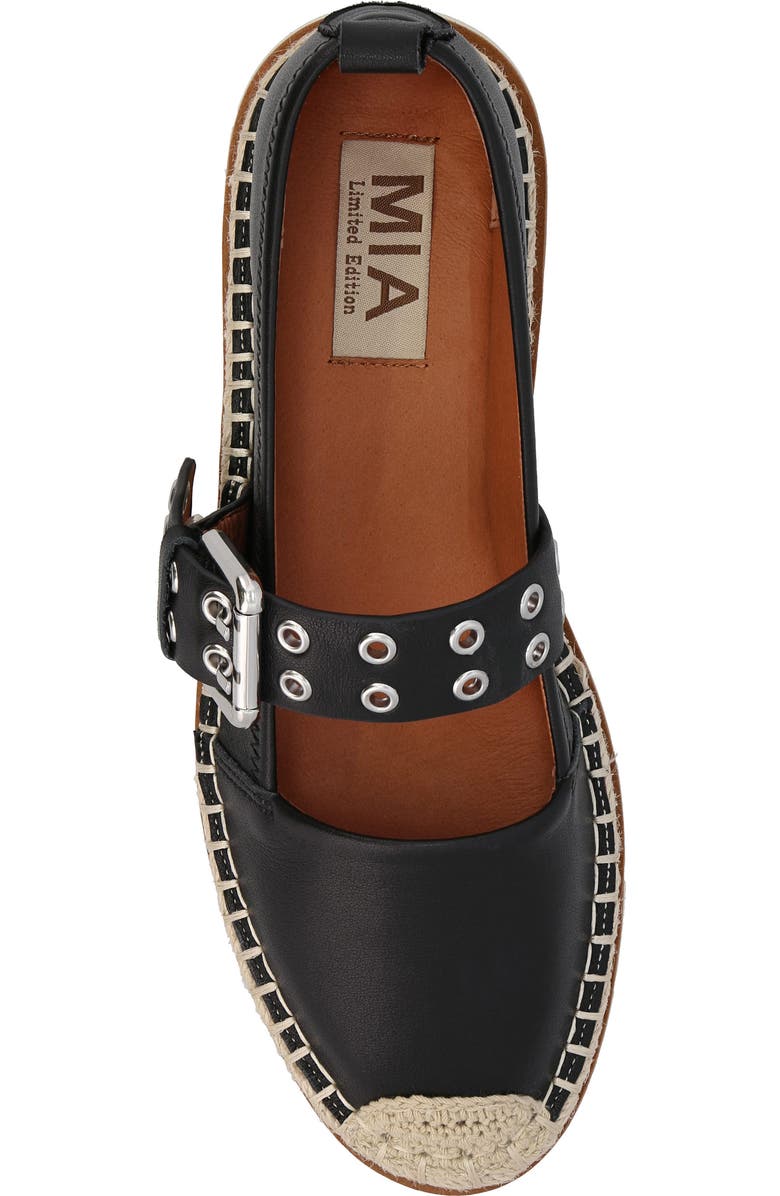 MIA Limited Edition Valri Espadrille Mary Jane Flat, Alternate, color, Black