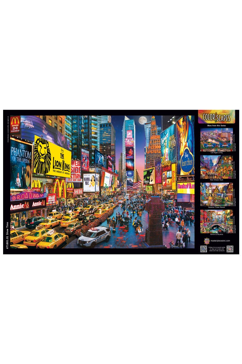 Show Time 1000 Piece Jigsaw Puzzle, Alternate, color, Multicolor