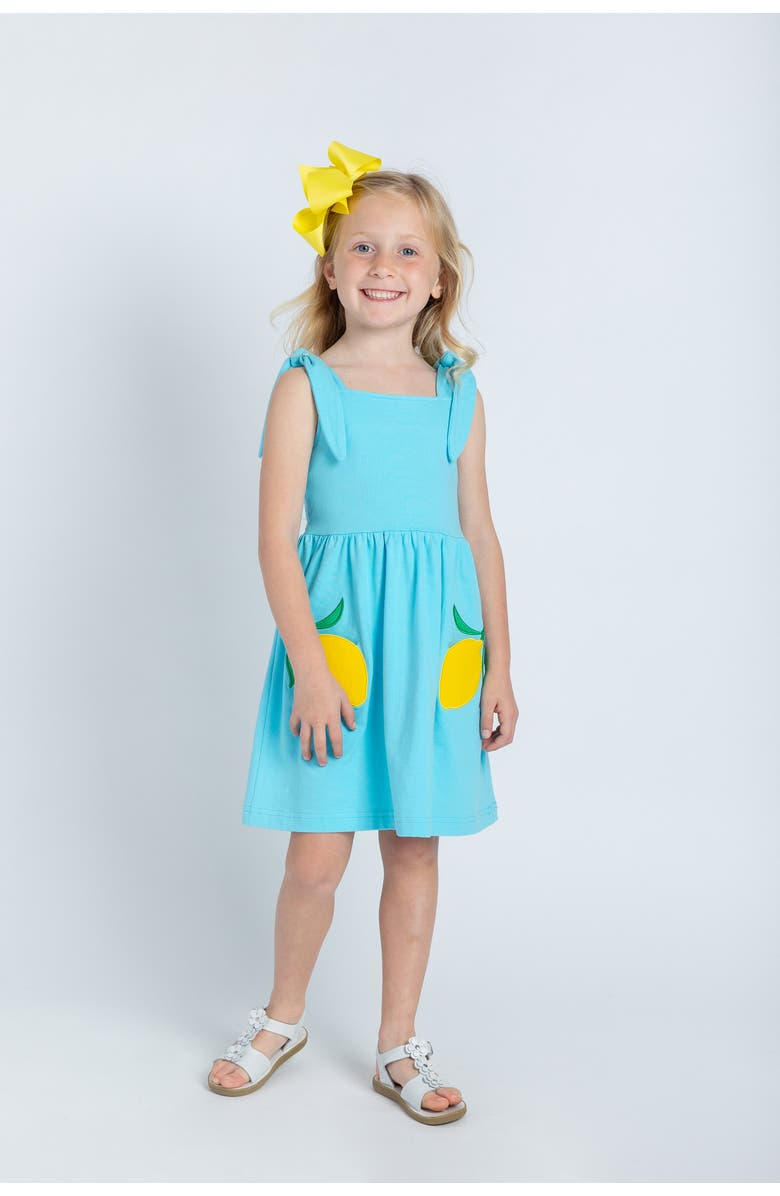 Florence Eiseman Dress with Lemon Pockets, Alternate, color, 