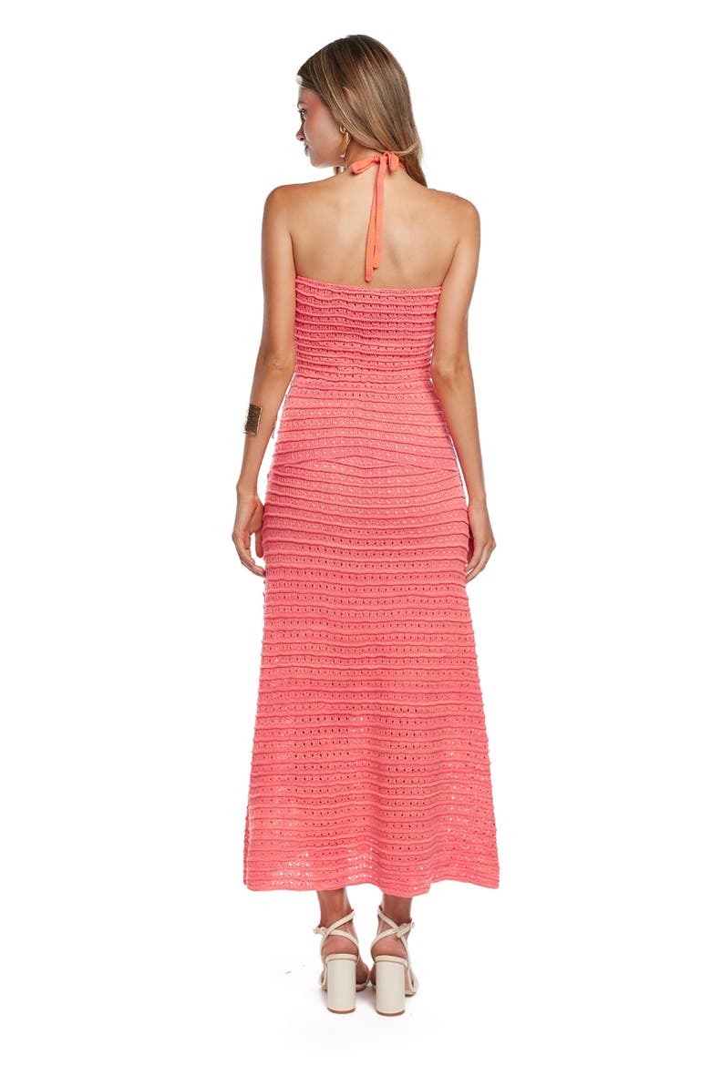 Zully Sunset Crochet Cover-Up Dress, Alternate, color, GRADIENT