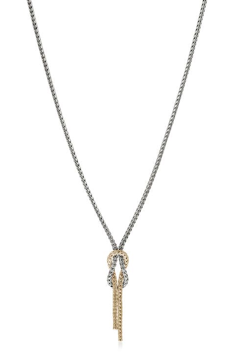 Love Knot Y-Necklace, 1.8mm