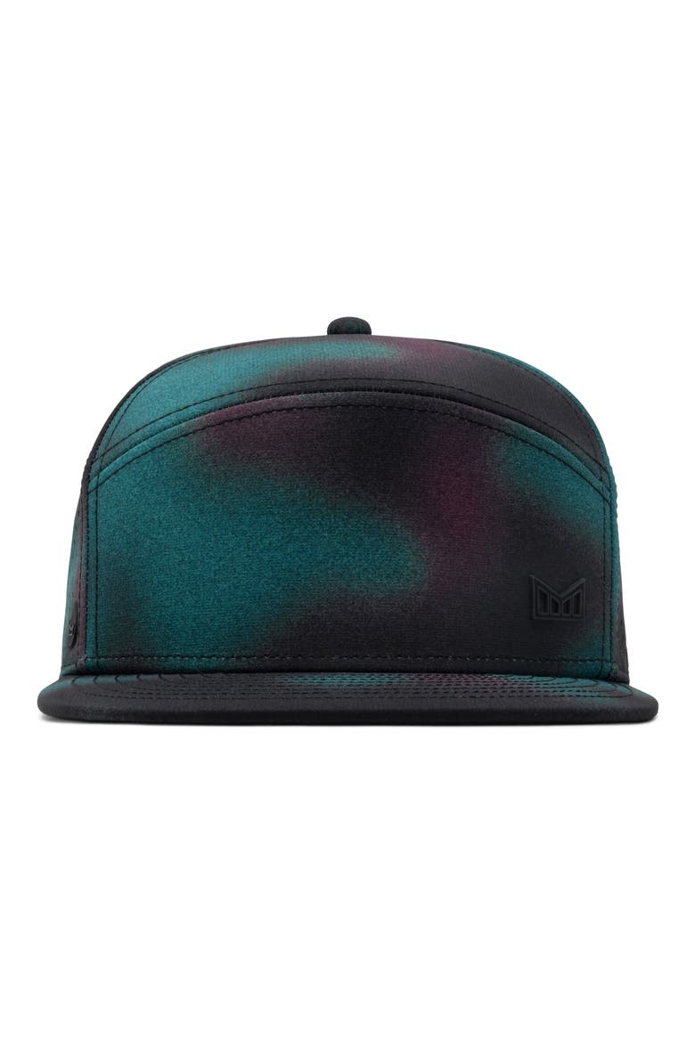 Trenches Icon Aura Hydro Performance Snapback Hat, Alternate, color, NORTHERN AURA