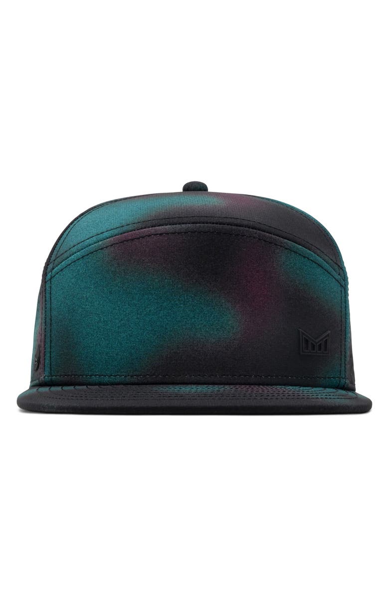 Melin Trenches Icon Aura Hydro Performance Snapback Hat, Alternate, color, Northern Aura