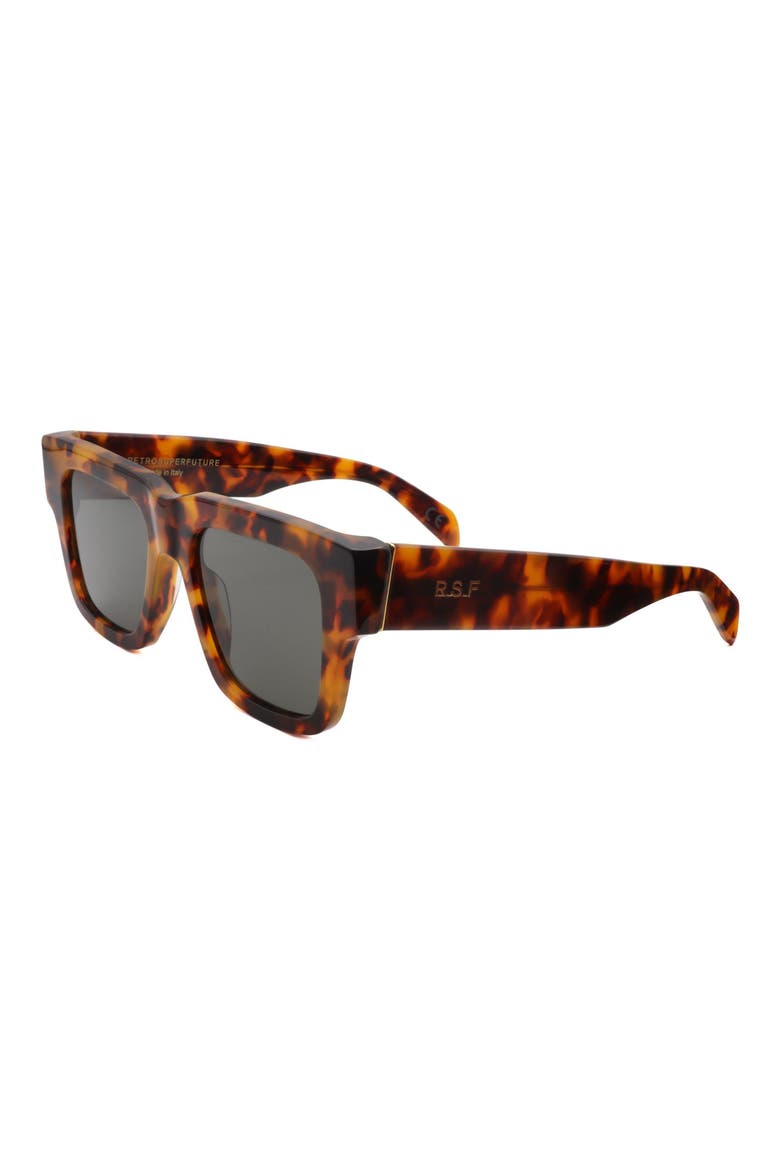 50mm Square Sunglasses, Alternate, color, TORTOISE