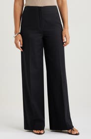 Nordstrom High Waist Wide Leg Pants