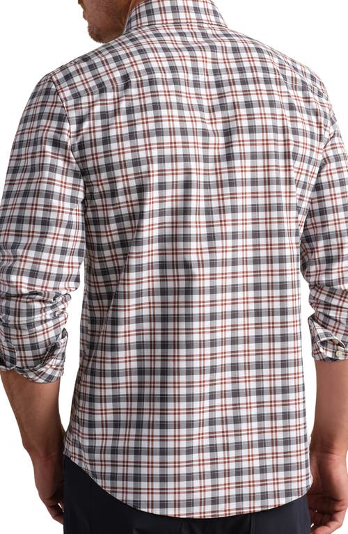 Rhone State Of Mind Check Slim Fit Button-up Shirt In Multi