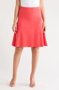 GO COUTURE Flared Midi Skirt