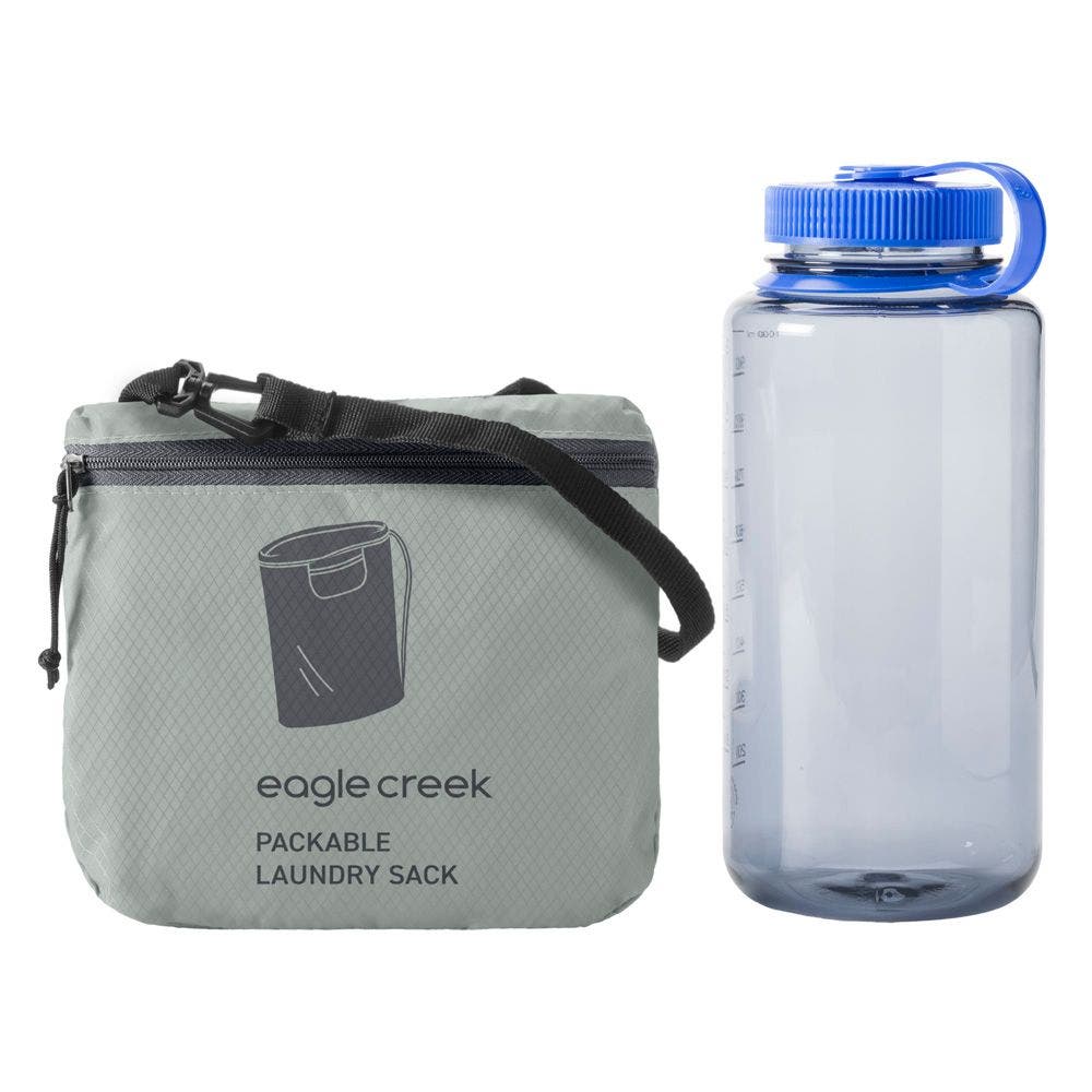 EAGLE CREEK Packable Laundry Sack, Alternate, color, Storm Grey