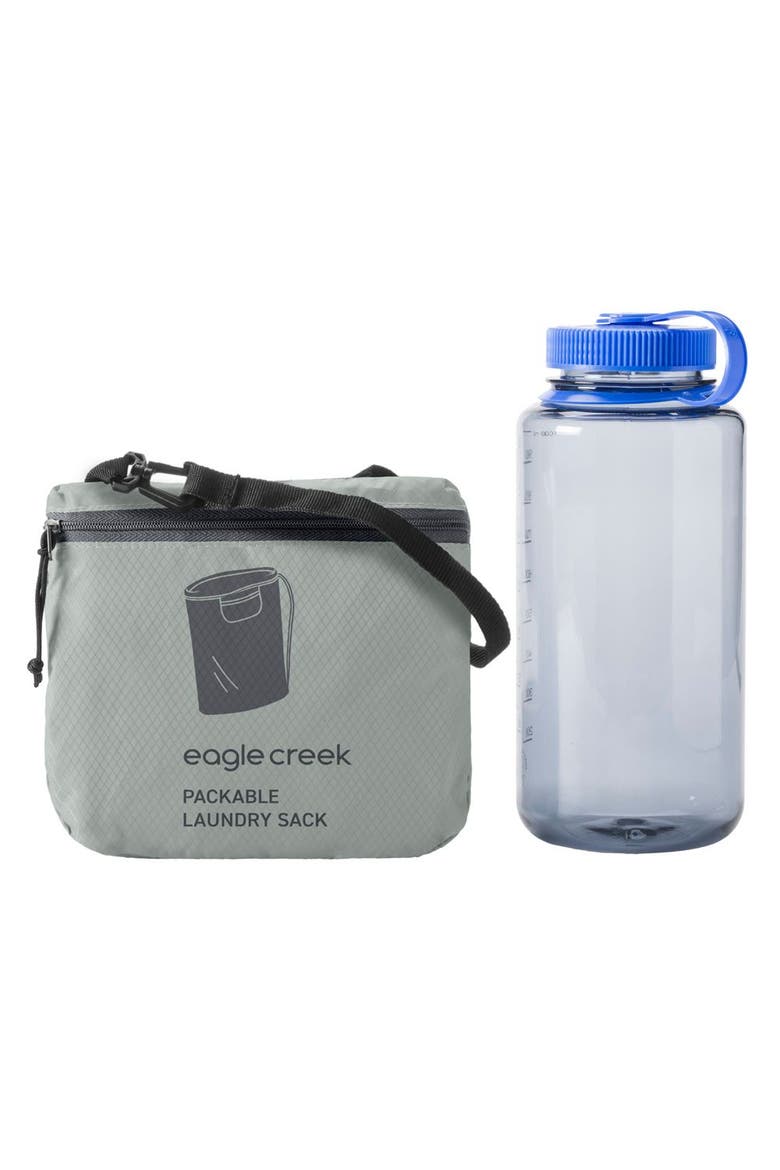 Packable Laundry Sack, Alternate, color, Storm Grey