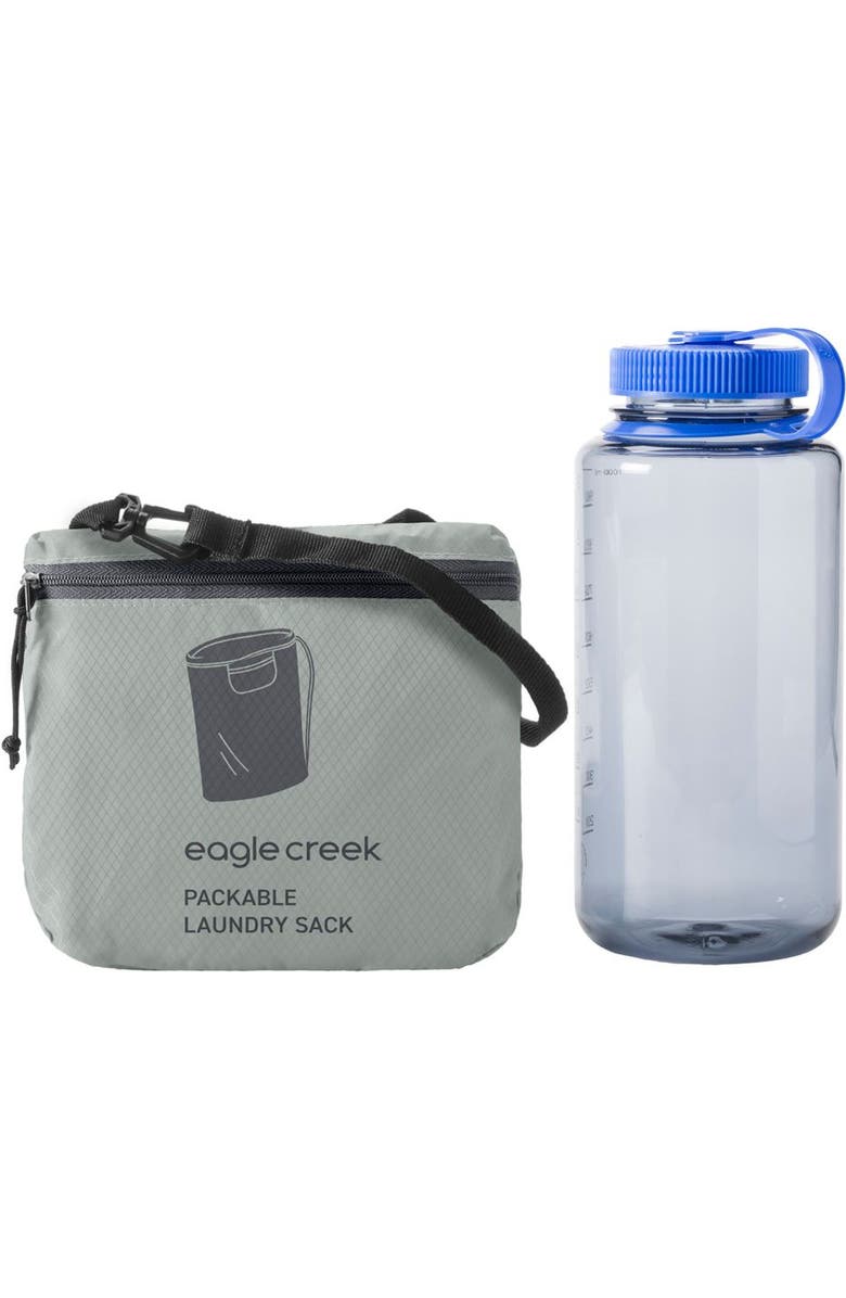 EAGLE CREEK Packable Laundry Sack, Alternate, color, Storm Grey