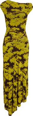 STAUD Amaris Floral Print Maxi Dress