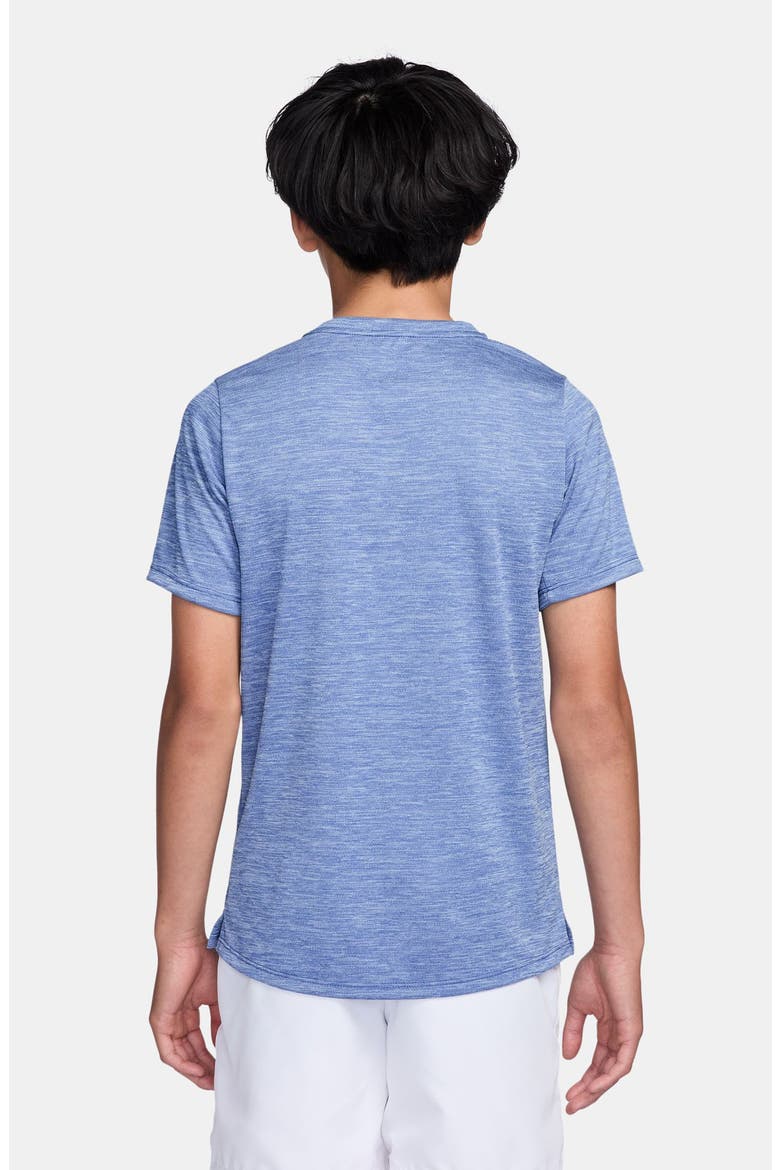 Kids' Miler Dri-FIT Running T-Shirt, Alternate, color, LAPIS/ REFLECTIVE SILVER