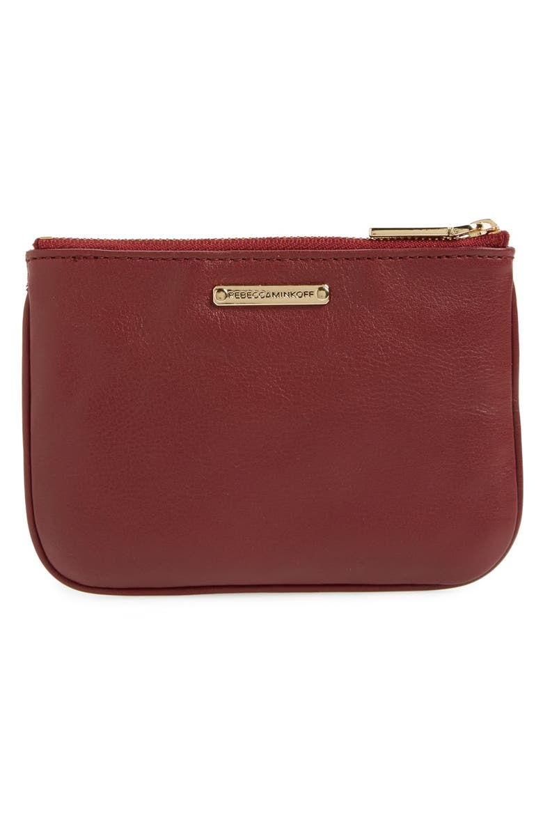 'Cory - I Like Boys With Accents' Pouch, Alternate, color, BURGUNDY