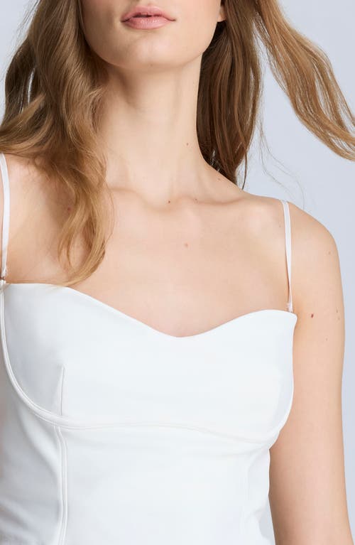 Kenneth Cole Women's Bustier Camisole In Pure White