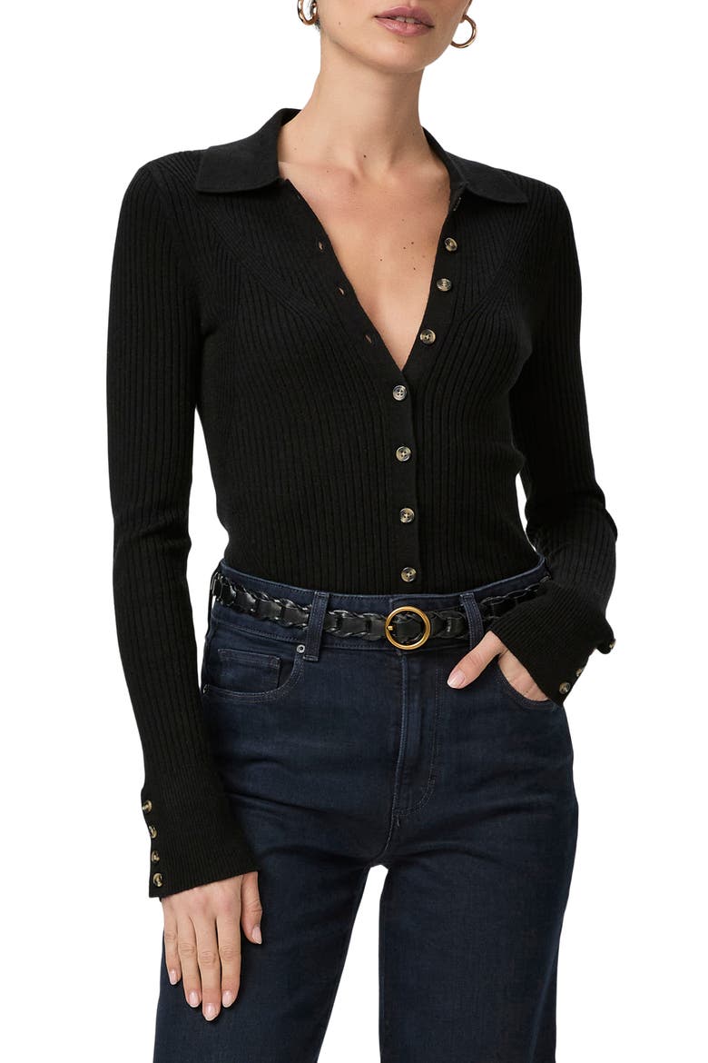 Jayde Rib Top, Main, color, BLACK