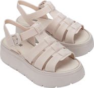 Melissa Up Platform Slingback Fisherman Sandal