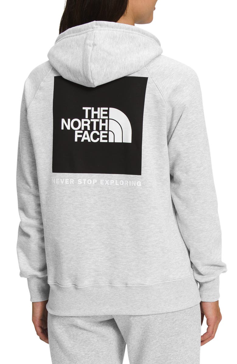 The North Face NSE Box Logo Graphic Hoodie, Alternate, color, 