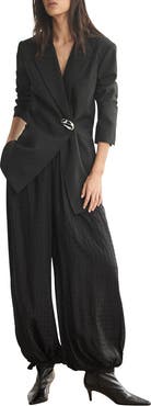 MINT VELVET Checked Soft Balloon Trousers
