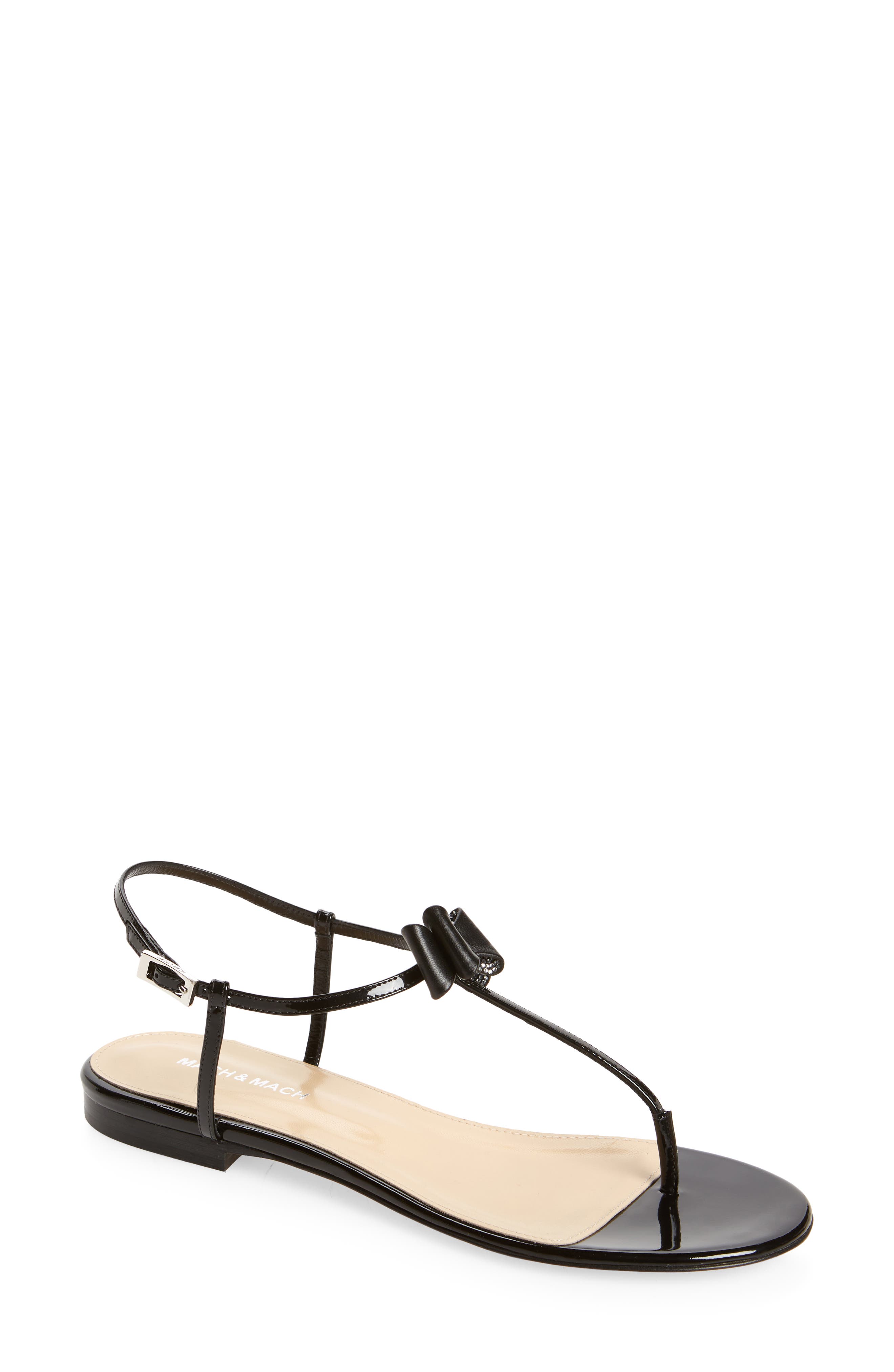 Mach & Mach Petite Cadeau Sandal, Main, color, 