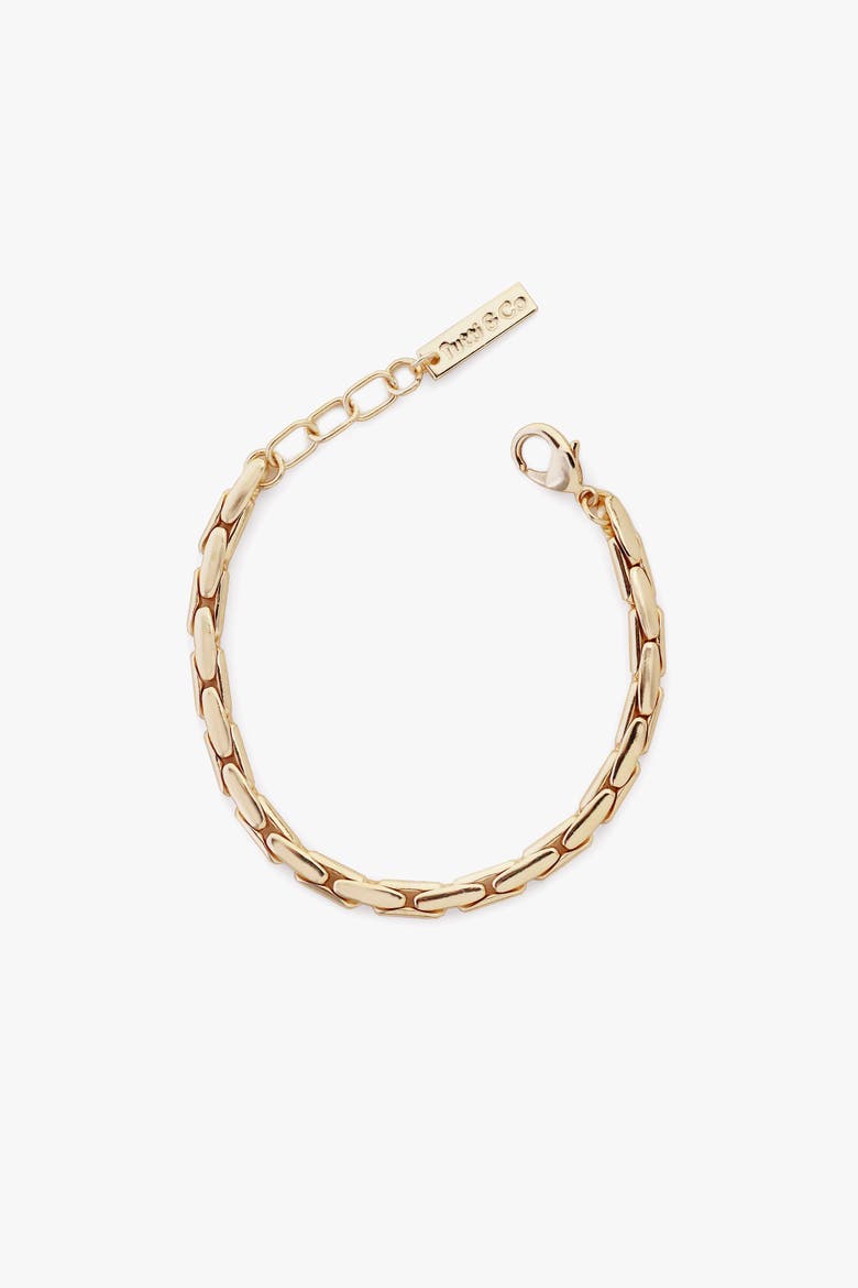 Refine Bracelet, Main, color, Gold