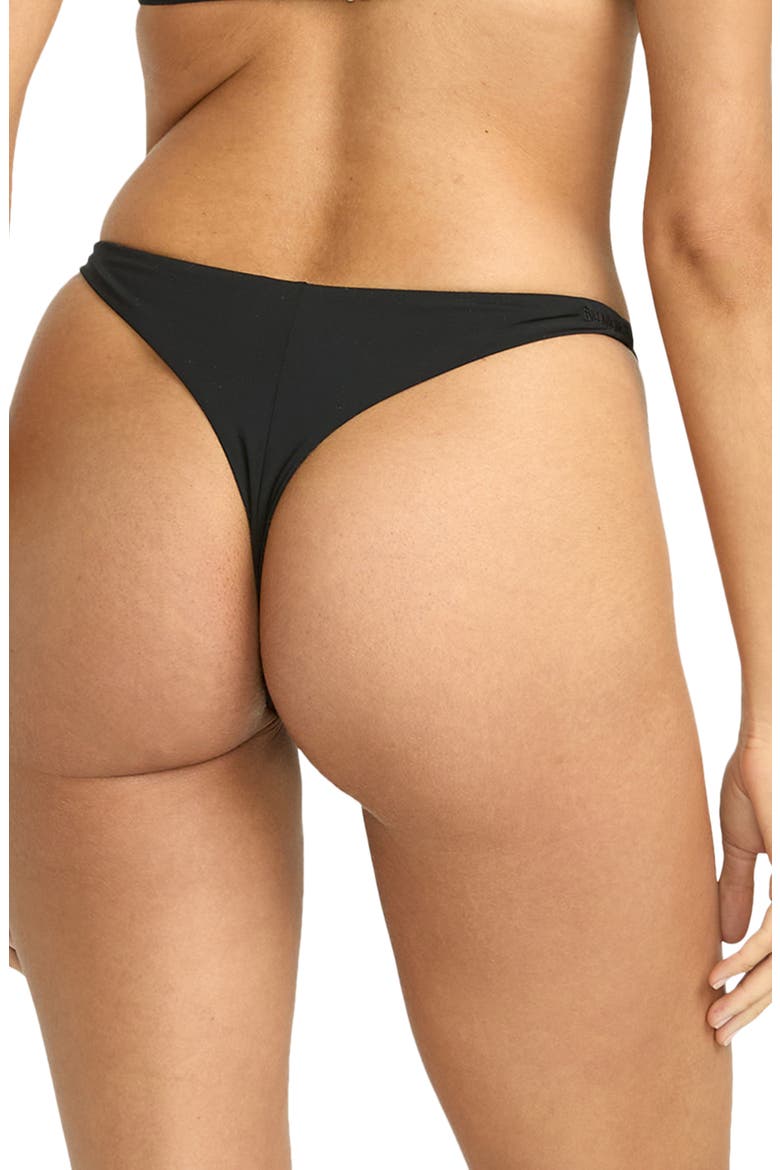 Sol Searcher Maya Bikini Bottoms, Alternate, color, BLACK PEBBLE