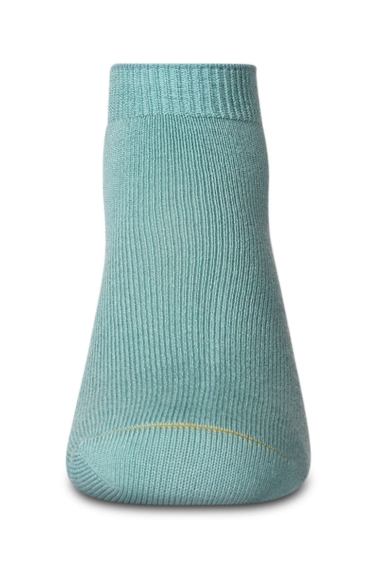 Basic Silky-Soft Gauge Ankle Sock, Alternate, color, Ocean