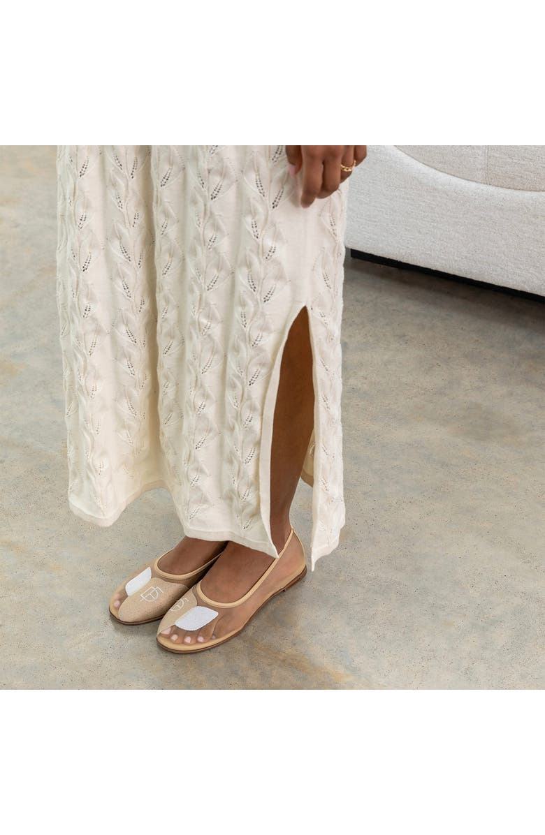 Dear Frances Balla Embroidered Ballet Flat, Alternate, color,